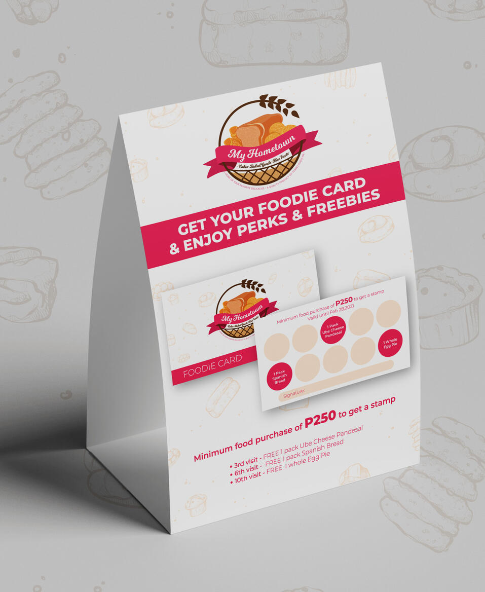 MHT Foodie Tent Card