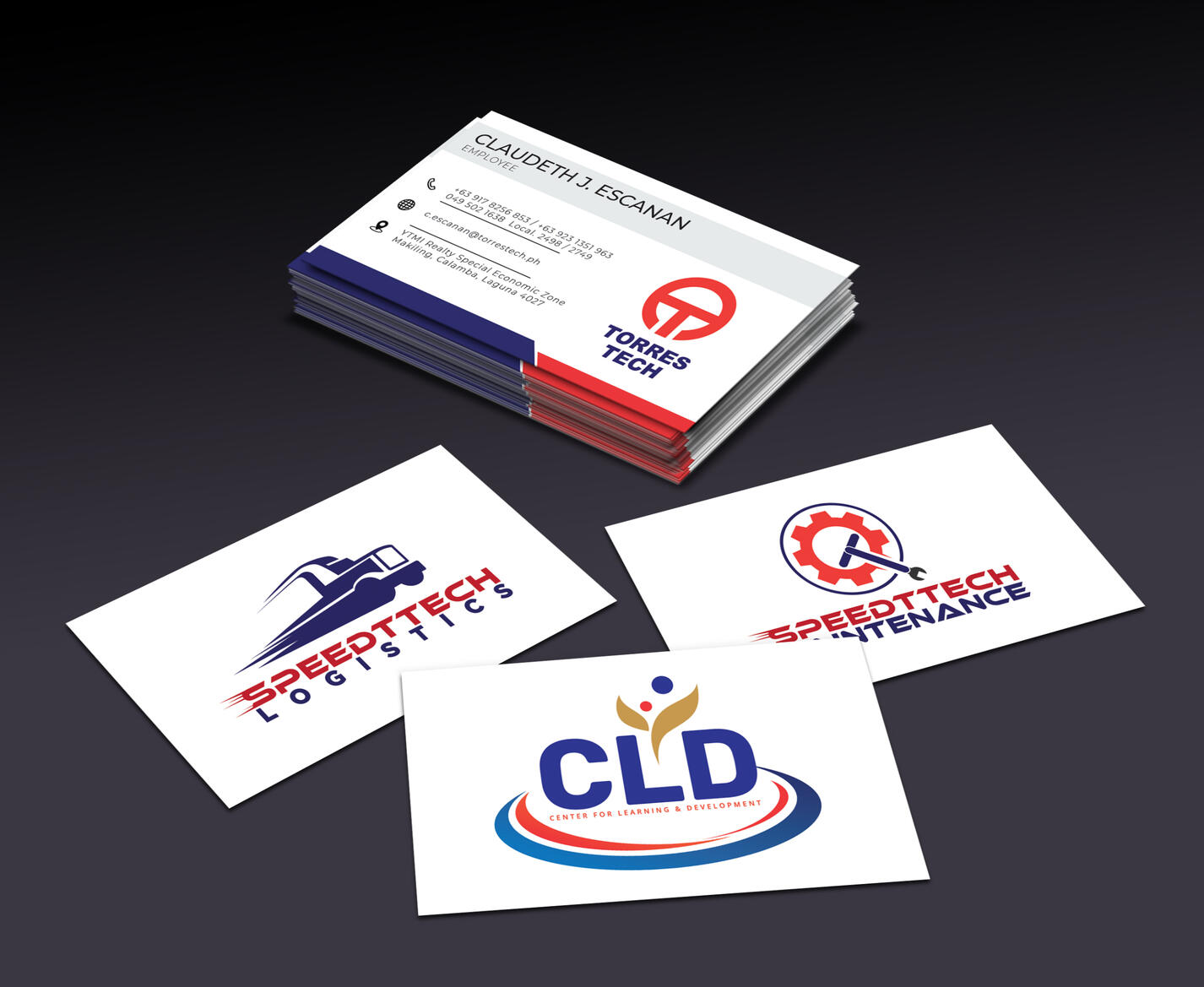 T-Tech Business Card & Logo