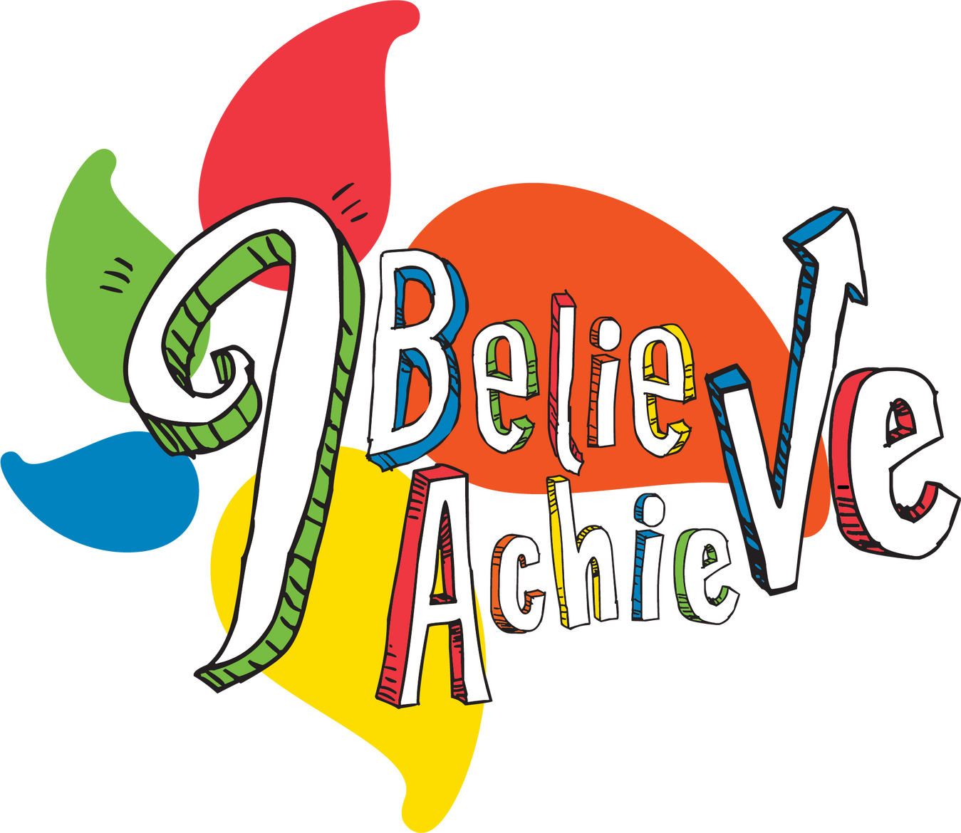 I believe I Achieve Logo